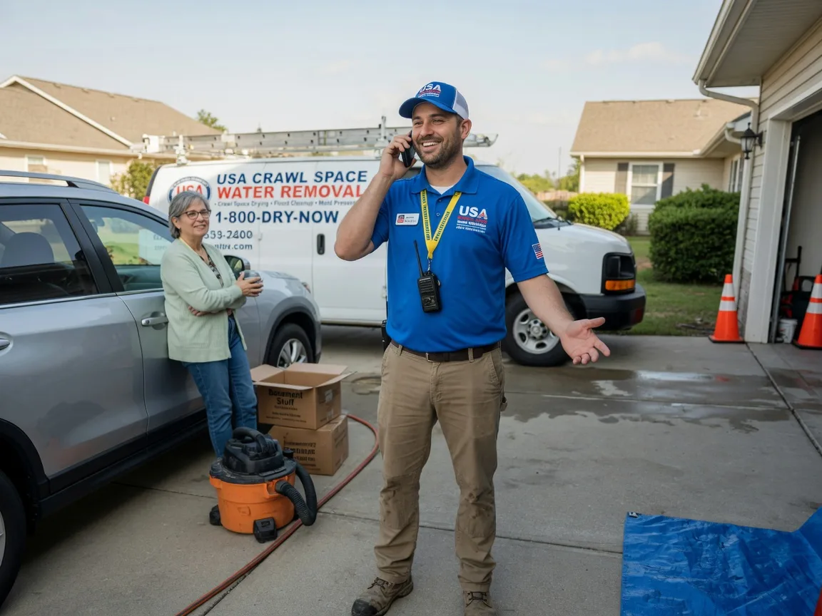 Crawl Space Water Removal Emerson, AR FAQs